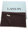 Lanvin Auburn Luxurious Modern Cashmere Blend Scarf