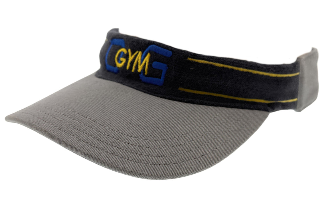 Dolce & Gabbana Cotton Blend Athletic Grey Visor-Adult M