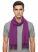 Lanvin Purple Luxurious Modern 100% Wool Scarf
