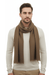 Lanvin 100% Cashmere Scarf – Classic Brown Wrap, Ultra-Soft Luxury