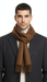 Lanvin Pure Cashmere Scarf – Classic Brown Wrap,  Luxuriously Soft