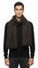 Lanvin 100% Wool Scarf with Geometric Pattern