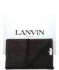 Lanvin Pure Wool Scarf with Geometric Pattern