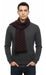 Lanvin Soft Luxurious 100% Wool Red Fringe Scarf