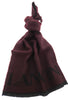 Lanvin Soft Luxurious 100% Wool Red Fringe Scarf