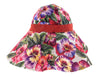 Dolce & Gabbana Women's Pansy Floral Wide Brim Hat - Sun Protection Hat -56