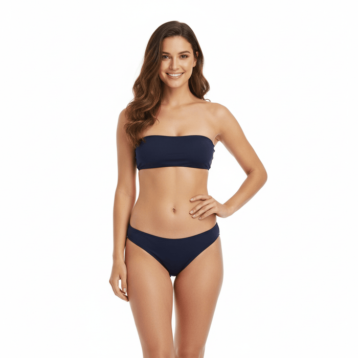 Dolce & Gabbana Black Classic High Cut Bikini Bottom-XS