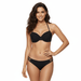 Dolce & Gabbana Black Embroidered Eyelet Balconette Bikini Top–XS