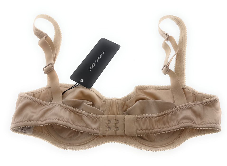 Dolce & Gabbana Powder Balconette Bra with Underwire Support-34A