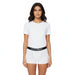 Dolce & Gabbana Women's White Cotton Boxer Briefs with Logo Waistband-S