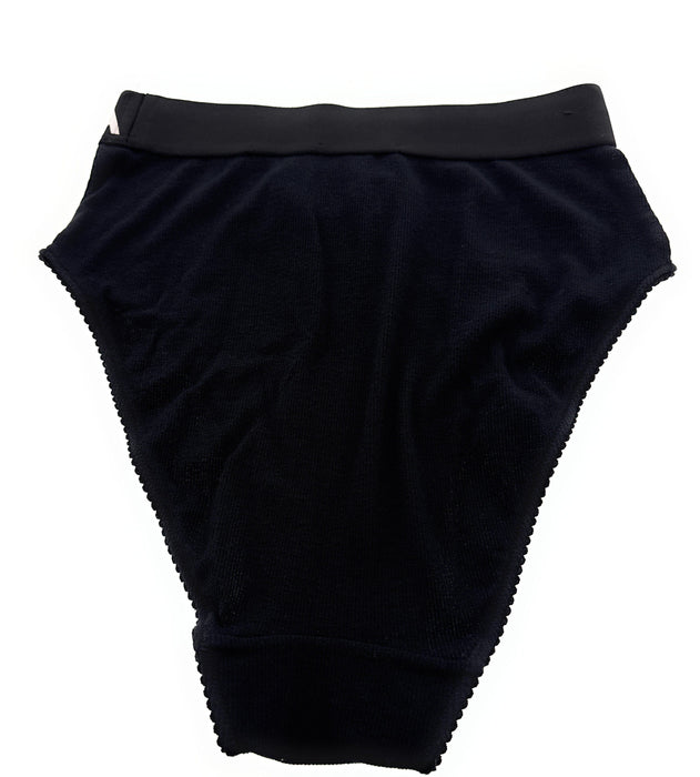 Dolce & Gabbana Women's Black High-Waist Briefs with Logo Band-S