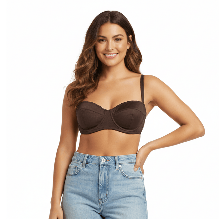 Dolce & Gabbana Floral & Lace Balconette Bra – Black, White & Green