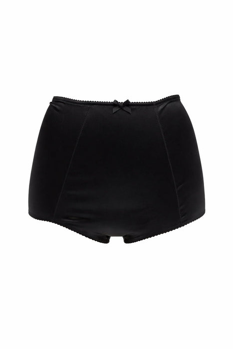 Dolce & Gabbana High-Waisted Black Satin Vintage Briefs