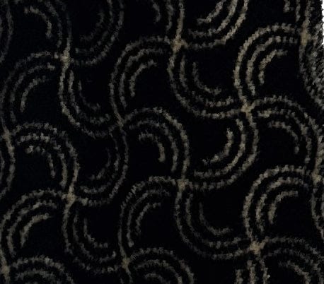 Emporio Armani Mens Black & Gold Golden waves Tie – Made in Italy