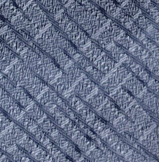 Emporio Armani Men’s Light Blue Wave Pattern Silk Necktie, 3"