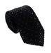 Emporio Armani Black Dotted Men's Tie, 3"