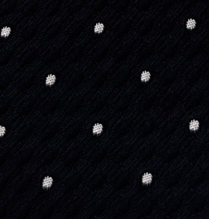 Emporio Armani Black Dotted Men's Tie, 3"