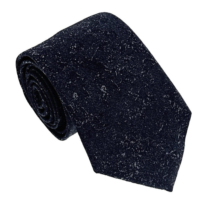 Emporio Armani Blue Textured Men's Tie, 3"