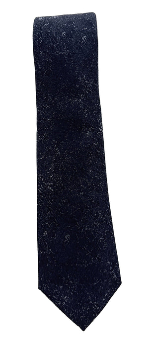 Emporio Armani Blue Textured Men's Tie, 3"