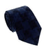 Emporio Armani Blue Geometric Silk Tie – 3in