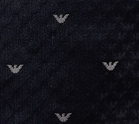 Emporio Armani Grey Armani logo Silk Tie – 3in