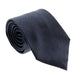 Emporio Armani Steel Blue Solid Textured Men's Tie – Made in Italy