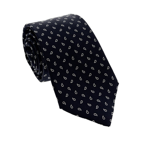 Emporio Armani Night Blue Dotted Silk Tie – 3in