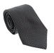 Emporio Armani Iron Grey Geometric Men's Tie, 3"