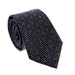 Emporio Armani Mens Peacot Blue Geometric Tie – Made in Italy