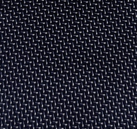 Emporio Armani Dark Blue Herringbone pattern Men's Tie – Made in Italy
