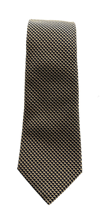 Emporio Armani Yellow Diamond Men's Tie, 3"
