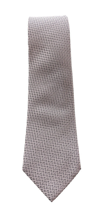 Emporio Armani Rose Water Diamond geometric Men's Tie, 3"