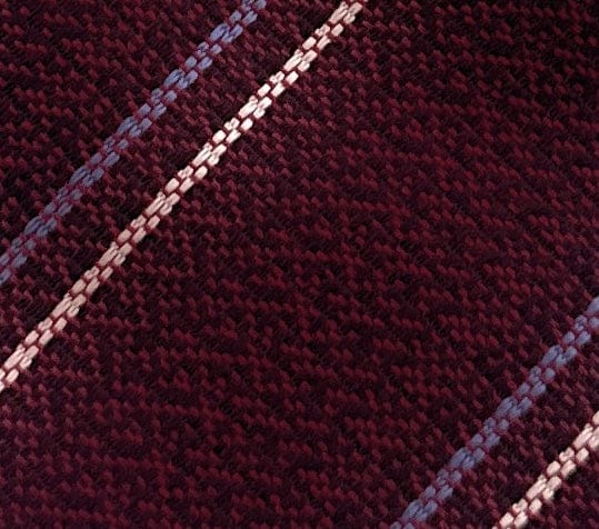 Emporio Armani Red Regimental Stripe Silk Tie – 3in