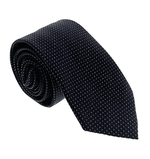 Emporio Armani Men's Blue Dotted 57Otton Tie, 3"