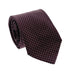 Emporio Armani Burgundy Pindot Design Men's Tie – Made in Italy
