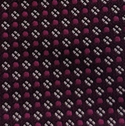 Emporio Armani Burgundy Pindot Design Men's Tie – Made in Italy