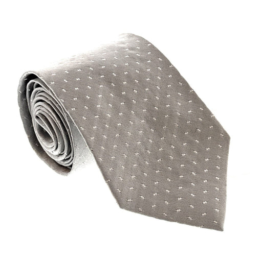 Emporio Armani Mens Pearl Dotted Tie – Made in Italy