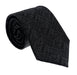 Emporio Armani Men's Black Grain Texture 53Ilk Tie, 3"