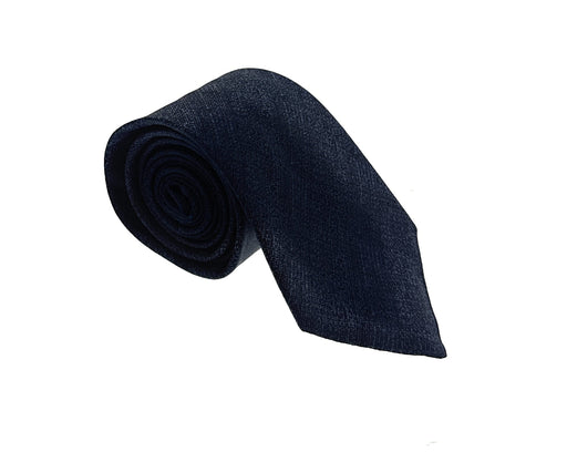 Emporio Armani Blue Grain Men's Tie, 3"