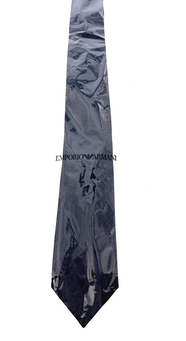 Emporio Armani Blue Grain Men's Tie, 3"