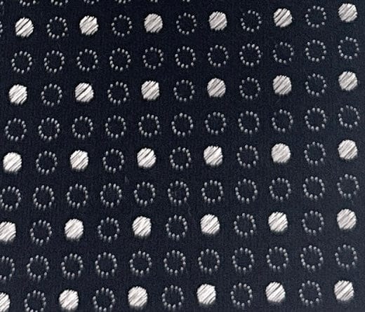 Emporio Armani Mens Black Dotted Tie – Made in Italy