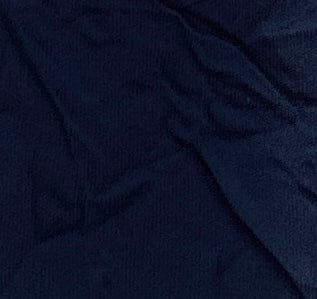 Emporio Armani Navy Blue Solid wrinkle Silk Tie – 2in