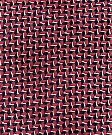 Emporio Armani Men’s Red Geometric Silk Necktie, 3"