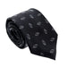 Emporio Armani Shadow Grey Oval print Men's Tie, 3"