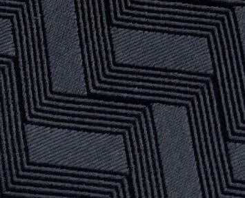 Emporio Armani Steel Grey zigzag Men's Tie, 3"