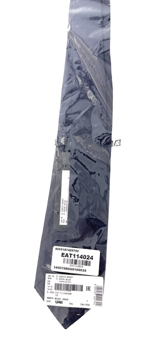Emporio Armani Blue Armani logo Men's Tie, 3"