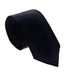 Emporio Armani Men’s Black Solid Silk Necktie, 2"