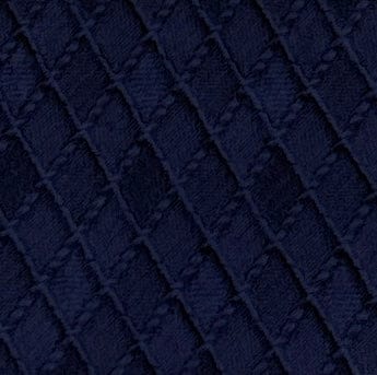 Emporio Armani Men's China Blue Diamond Weave 82Crylic Tie, 3"