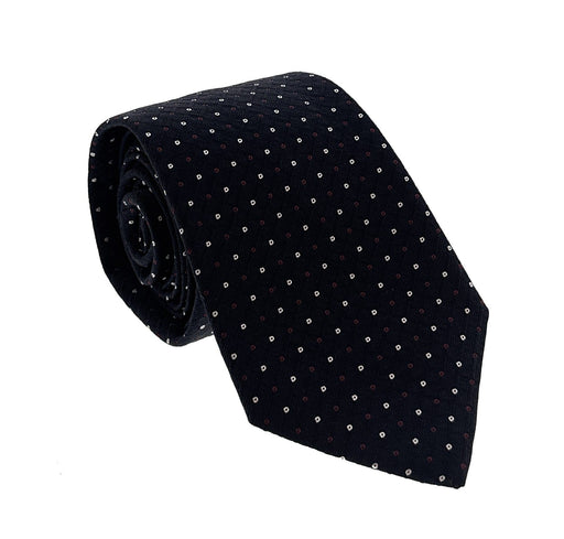 Emporio Armani Blue Dotted Men's Tie, 3"