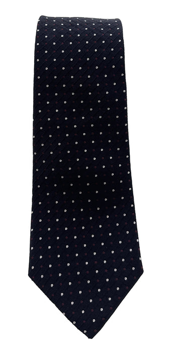 Emporio Armani Blue Dotted Men's Tie, 3"